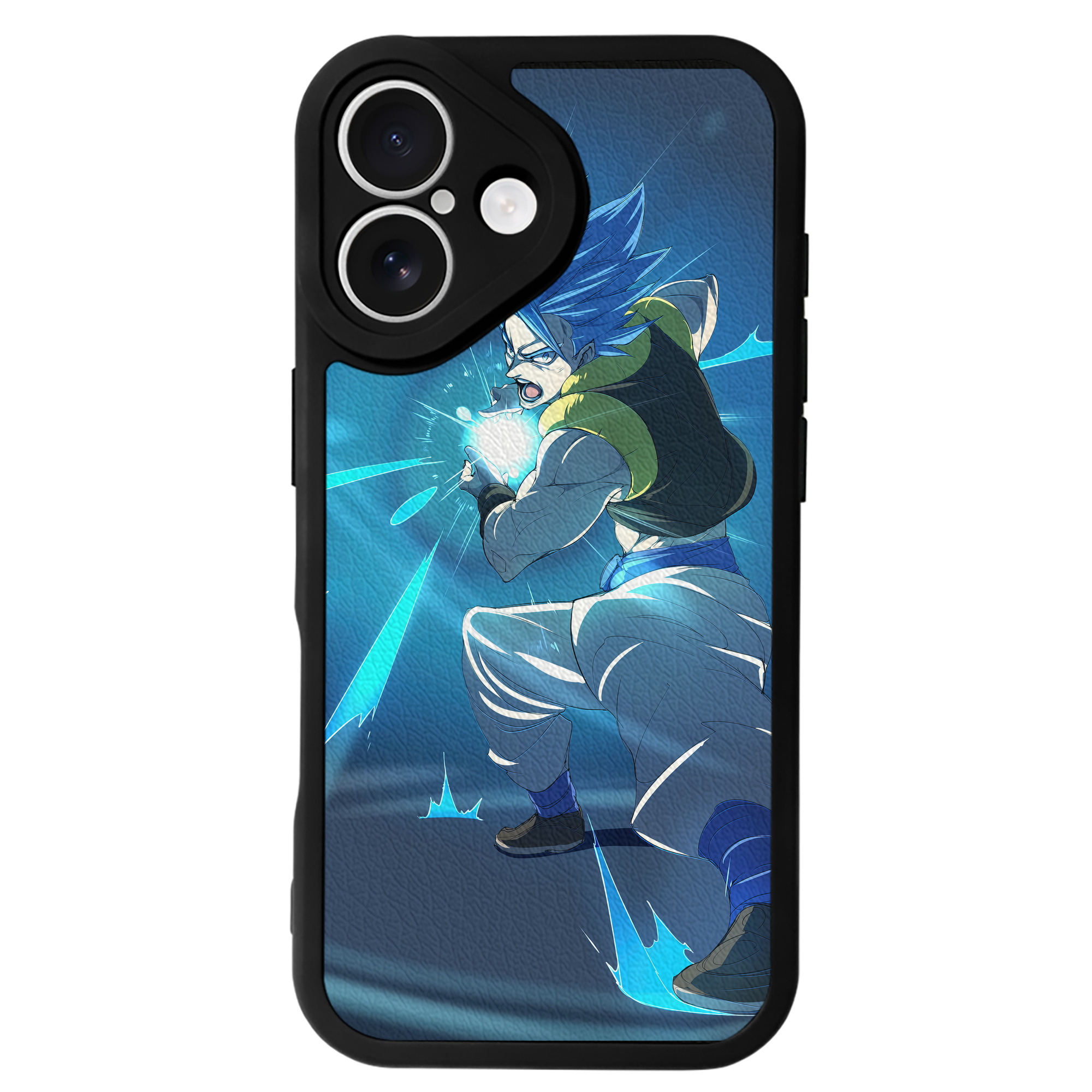 （画像用） ドラゴンボール DRAGON BALL 【iPhone 16シリーズ対応】シリコンスマホケース（レザー調） 材質：シリコン